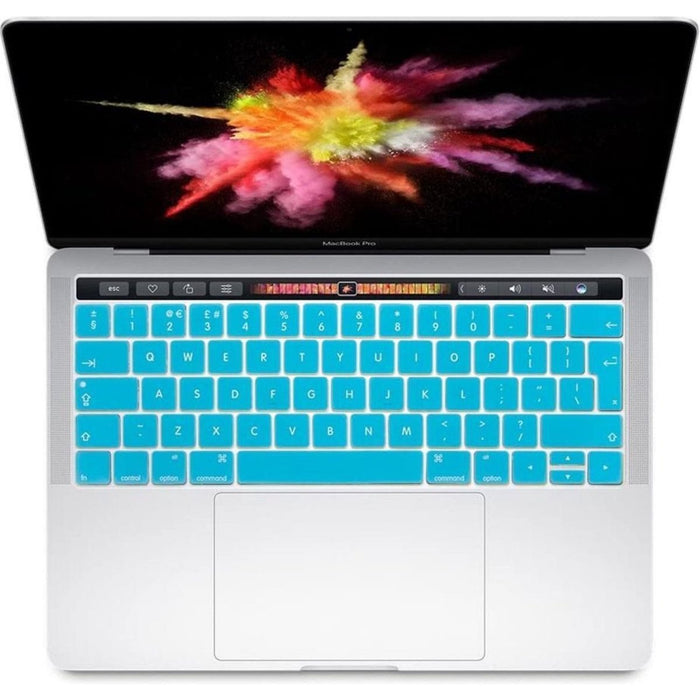 MacBook Toetsenbord Cover voor MacBook Air & Pro met Touch Bar - 13 en 15 inch - 2016 / 2017 / 2018 / 2019 / A2159 / A1989 / A1990 / A1706 / A1715