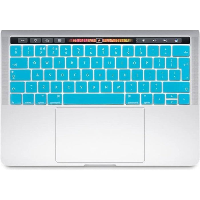 MacBook Toetsenbord Cover voor MacBook Air & Pro met Touch Bar - 13 en 15 inch - 2016 / 2017 / 2018 / 2019 / A2159 / A1989 / A1990 / A1706 / A1715