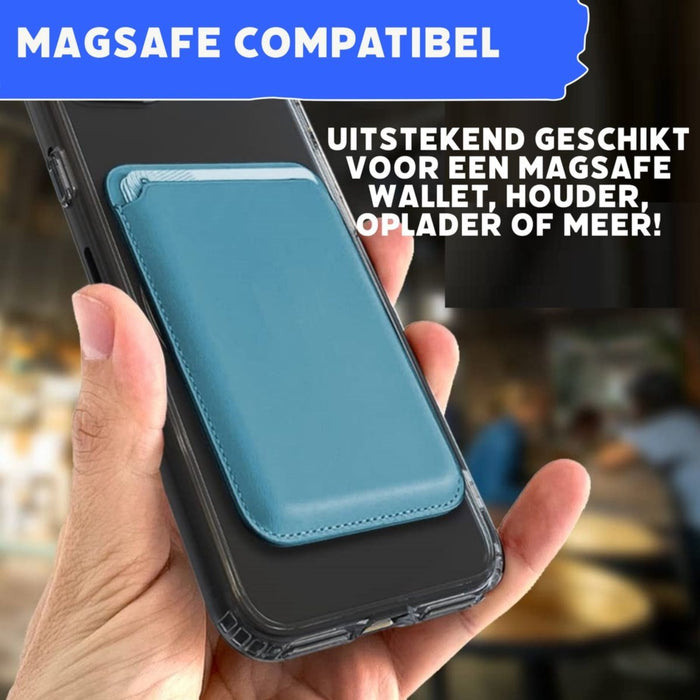 MagSafe Telefoonhouder Auto met Magnetisch Hoesje voor iPhone 8 - Draadloze Snellader Auto met Magneet