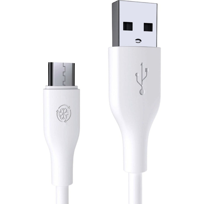 Micro-USB Data- en Laadkabel - Snellader Kabel - Fast en Quick Charge Oplaadkabel - Micro USB Naar USB-A - Oplaadsnoer Telefoon - Laptop - Samsung Galaxy en Note - Sony - OnePlus - Duurzaam TPE - 1 Meter