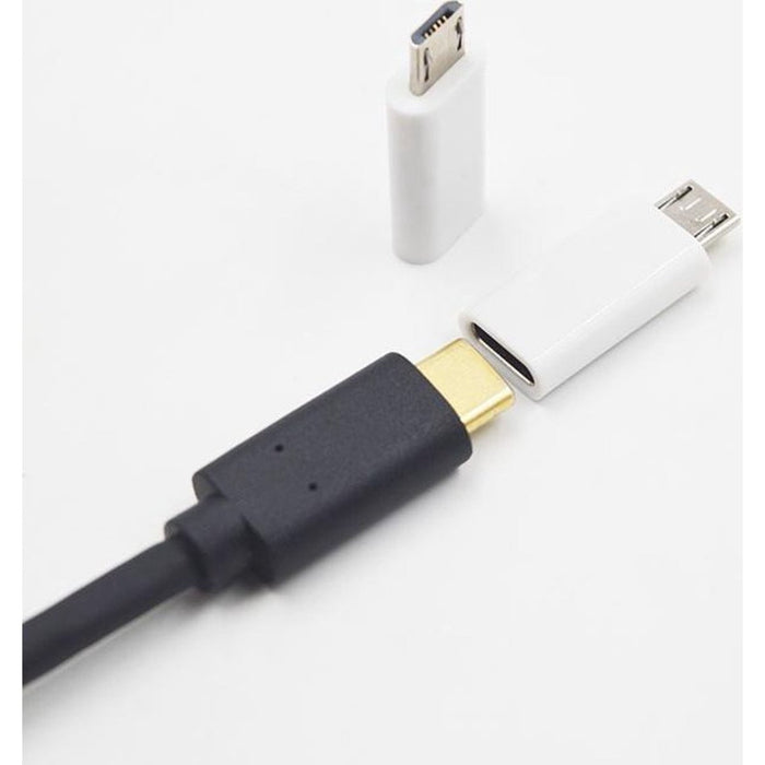 Micro-USB naar USB-C Adapter | Micro naar USB C | USB C naar Micro verloopstuk | OTG Micro USB | OTG Micro USB naar USB C | OTG USB C naar Micro USB