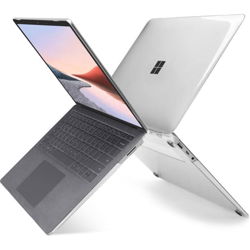 Microsoft Surface 2/3/4/5 Case - Laptopcover voor Surface Laptop 2/3/4/5 (13.5 inch) - Geschikt voor modellen 1950, 1958, 1867, 1769 (Modeljaren 2018 t/m 2022) - Transparant - Gadgets - Phreeze