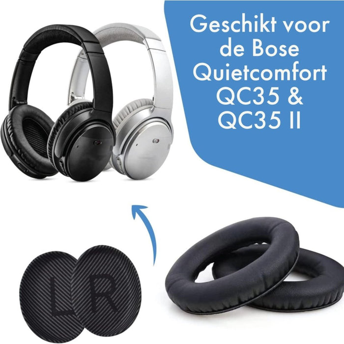 Oorkussens voor Bose Quietcomfort II met Reparatieset en Handleiding