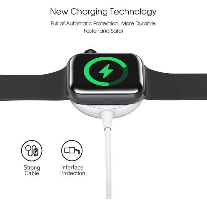 Oplader Kabel - Geschikt voor Apple Watch - Magnetisch - Charger - Oplader - Oplaadkabel - Kabel - Dock - Apple Watch Lader - Snoer