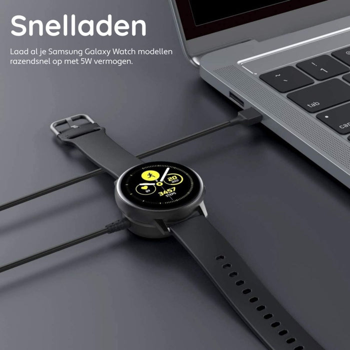 Oplader Samsung Watch - Magnetisch - Draadloos Oplaadkabel voor Samsung Galaxy Watch Active, Watch 3, Watch 4, Watch 5, Watch 5 Pro