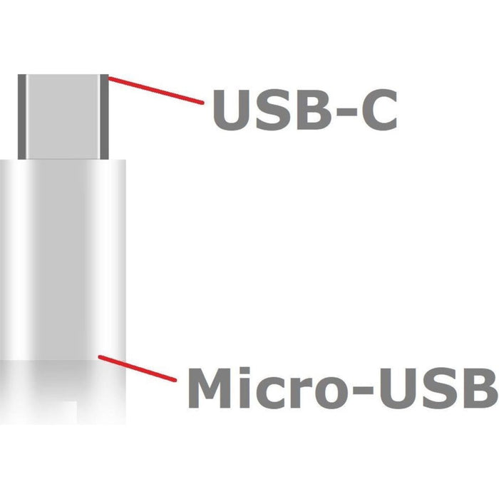OTG Adapter Micro USB to USB C  - Verloop stuk Micro USB naar USB C - OTG Adapter USB-C OTG Micro USB - OTG USB - OTG Kabel USB C - OTG Adapter - Verloop Adapter MICRO USB-adapter naar USB-C - Opzetstuk