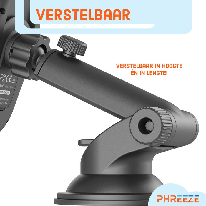 Phreeze Autohouder PHR-CH32W met Draadloze Snellader