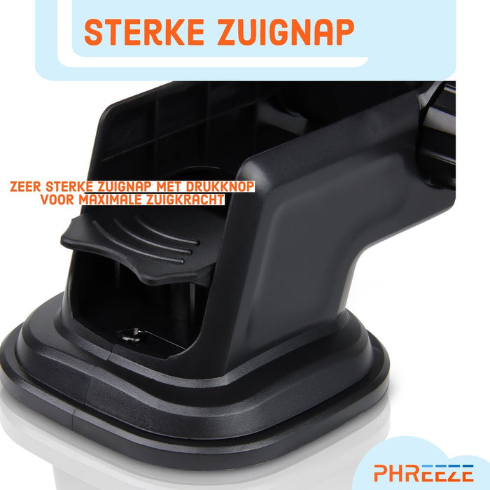 Phreeze Autohouder PHR-CH32W met Draadloze Snellader