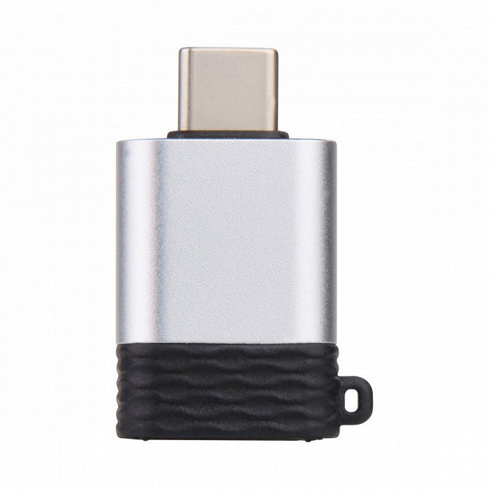 Phreeze™ Converter USB-A naar USB-C Adapter, 2-Pack - Universeel - Aluminium - Sleutelhanger