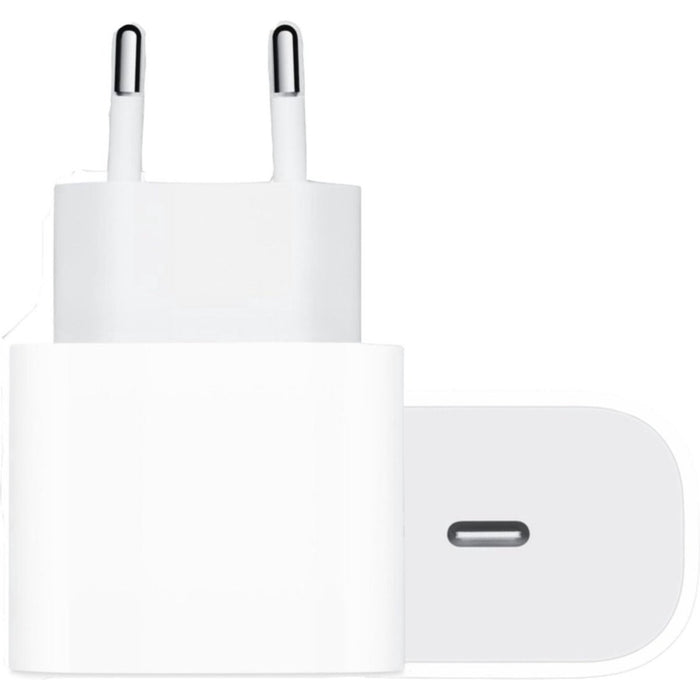 Phreeze Draadloze Oplader 15W + USB-C Power Adapter - Wit - iPhone 13 Snellader - Fast Charger iPhone - Draadloze Snellader met Magnetische functie voor iPhone 12 en 13