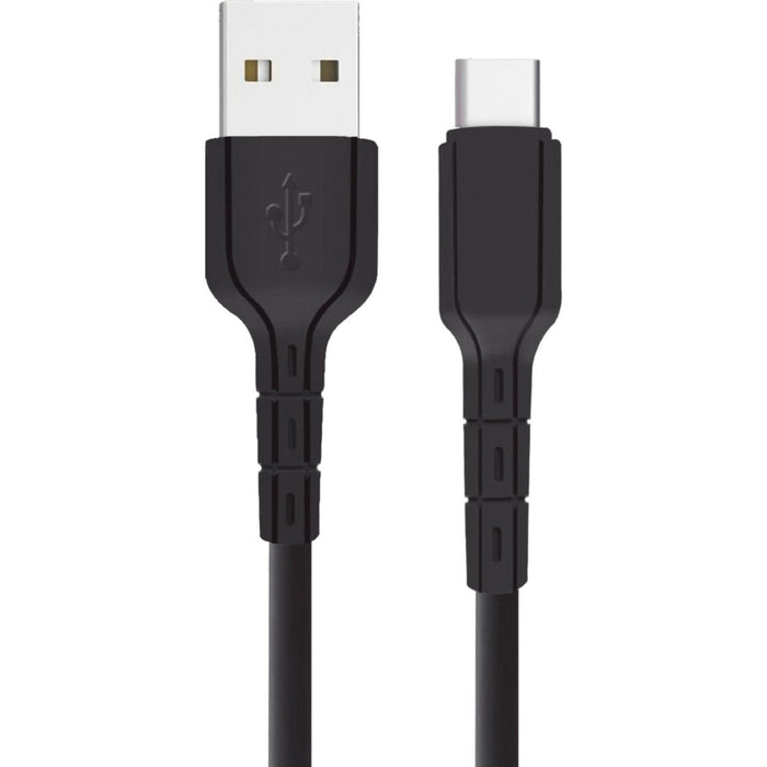 Phreeze® Gecertificeerde Universele USB Adapter + USB-C Kabel Type C - 1 Meter - Voor Samsung, Xiaomi, HTC, LG, SONY