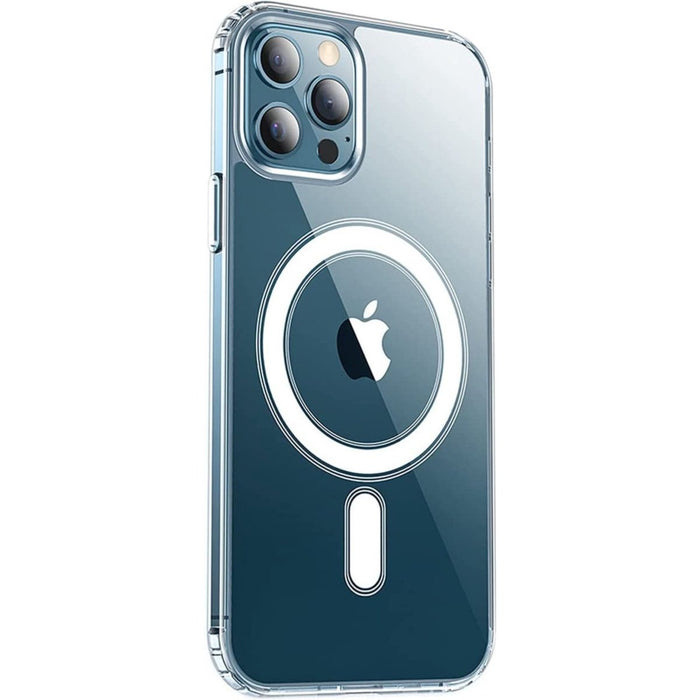 Phreeze™ iPhone 12 Pro Hoesje Doorzichtig - iPhone 12 Pro UltraHD Transparant Hoesje met Magneet Cirkel - Geschikt voor Apple iPhone 12 Pro