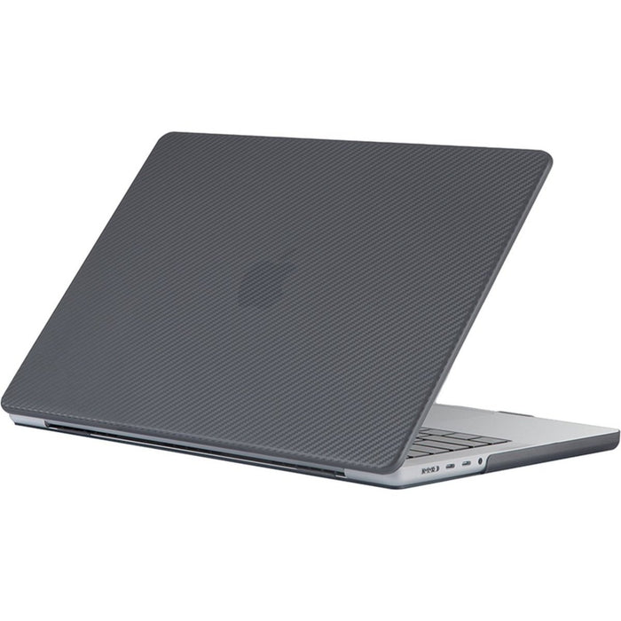 Phreeze MacBook Air Cover Zwart - Carbon Case voor MacBook Air (13 Inch) van 2018/2019/2020/2021/2022 - Hardcase A2337 M1, A1932, A2179