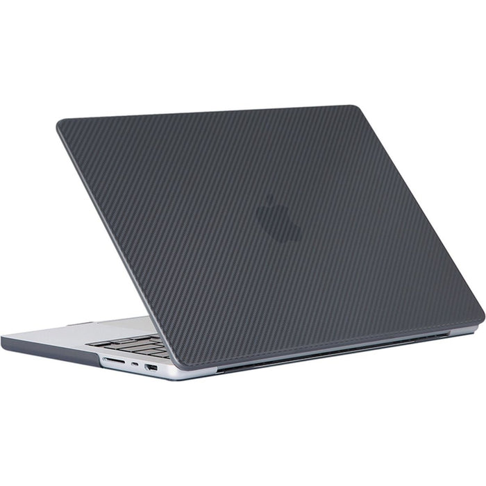 Phreeze MacBook Air Cover Zwart - Carbon Case voor MacBook Air (13 Inch) van 2018/2019/2020/2021/2022 - Hardcase A2337 M1, A1932, A2179