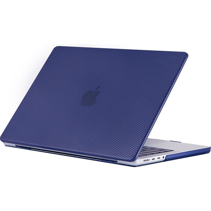 Phreeze MacBook Pro Cover Blauw - Carbon Case voor MacBook Pro (13 Inch) van 2022, 2021 en 2020 t/m 2016 - Hardcase A2338 M1, A2289, A2251, A2159, A1989, A1706, A1708