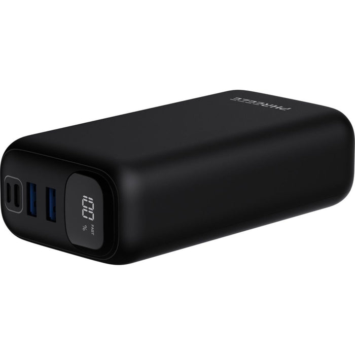 Phreeze Powerbank 27000 mAh - Zwart - Snellader - 2x USB-A (Quick Charge 3.0) + 1x USB-C (Power Delivery 3.0) - Geschikt voor Apple iPhone, iPad, Samsung, Android, Tablet - Powerbank iPhone - Powerbank Samsung - Powerbanks - Phreeze