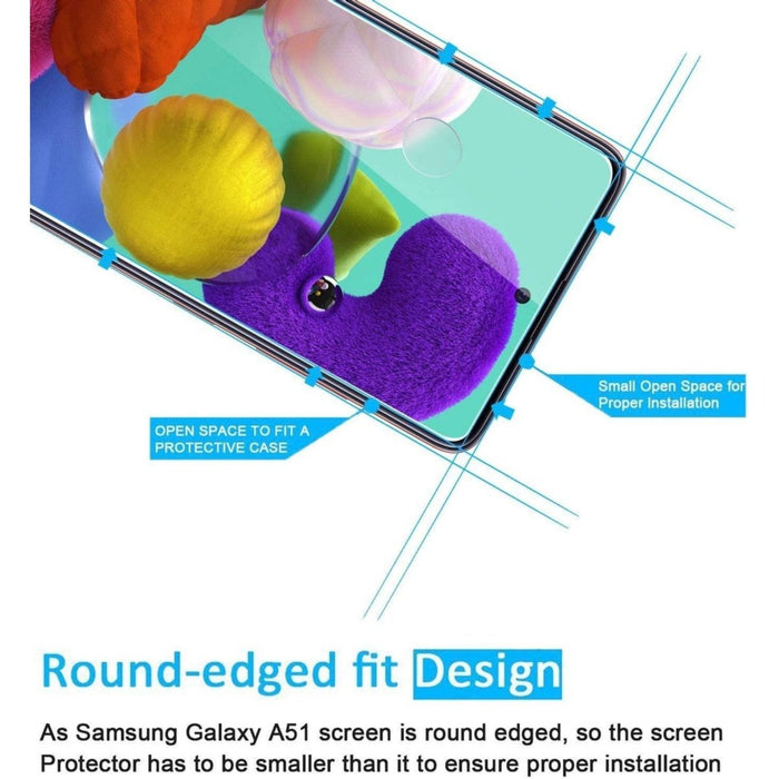 Phreeze Samsung Galaxy A41 Screen Protector - Samsung Galaxy A41 Screenprotector Glas - 3 PACK | Screenprotector Samsung Galaxy A41| Tempered Glass Samsung Galaxy A41