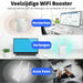 Phreeze Super WiFi Repeater - 300 Mbps - WPS Knop - Beste WiFi Versterker 2023 - WiFi Extender - WiFi Booster - Geschikt voor 2.4 Ghz en 5.0 Ghz - Geschikt voor KPN, TP Link, Experia, Fritz, Zyxel, Devolo - Gadgets - Phreeze