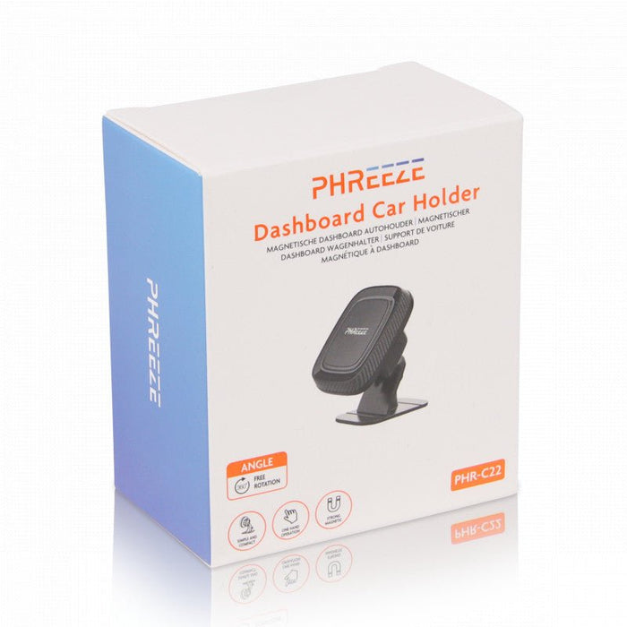 Phreeze Telefoonhouder Auto PHR-C22 met Magneetfunctie en 3M Gel