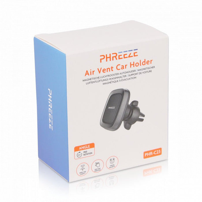 Magnetische telefoonhouder auto met & draadloos opladen — Phreeze