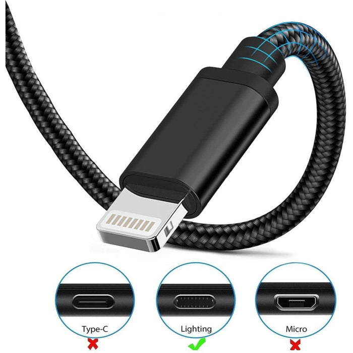 Phreeze® USB iPhone Adapter + USB Lightning Kabel - Milieuvriendelijk - Gecertificeerd - Geschikt voor Apple iPad 2017/2018/10.2 en iPhone XS/XR/10/8/7/SE