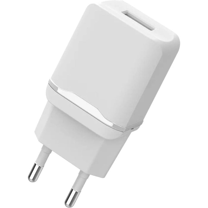 Phreeze USB stekker + iPhone Kabel - Universele USB Oplader - Geschikt voor Apple iPhone 13 PRO/13/12/11/11 PRO/ XS/ XR/ X/ iPhone 8/ 8 Plus/ iPhone SE - Adapter