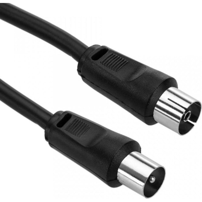 Premium Coax Kabel | Geschikt voor Ziggo TV | Antennekabel Ziggo | Coax Kabel voor TV | TV-kabel | Ziggo Coaxkabel | TV Kabel Coax | 1 Meter | Satelliet / TV / Modem / Box