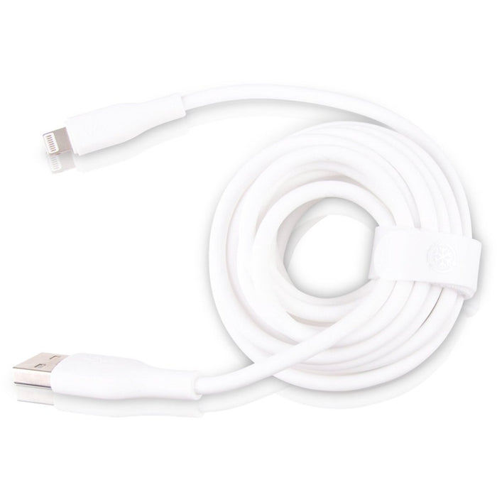 Premium iPhone Kabel 3 Meter - Duurzaam TPE Materiaal - 2.4A Quick Charge -iPhone oplader - iPhone kabel - iPhone oplaadkabel - iPhone snoertje - iPad Kabel - Lightning Kabel - Opladerkabel - iPad Oplader
