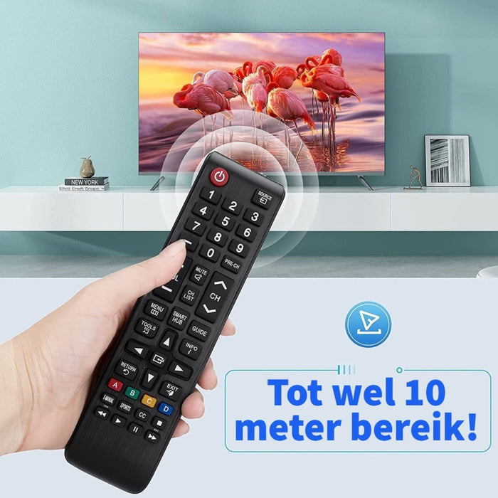 Premium Samsung TV Afstandsbediening voor alle Samsung Televisie - 2 Stuks