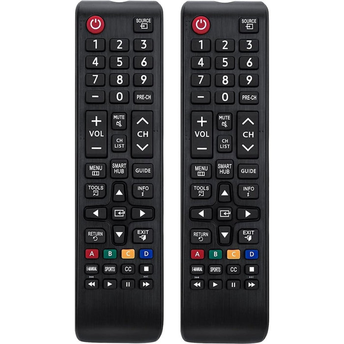 Premium Samsung TV Afstandsbediening voor alle Samsung Televisie - 2 Stuks