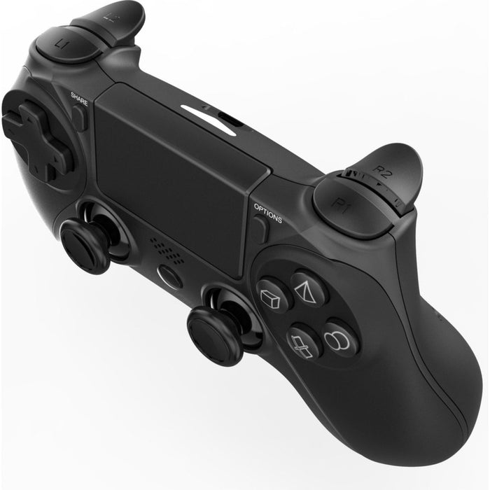 Pro Draadloze Controller V2 - Geschikt voor PS4 en PS3 - Draadloos - Zwart - Haptic Feedback - Speaker - Audio Jack Input - Geschikt voor Playstation 4 PS4 en Playstation 3 PS3 - Touch Sensor - Dual Trilmotoren Draadloze Controller