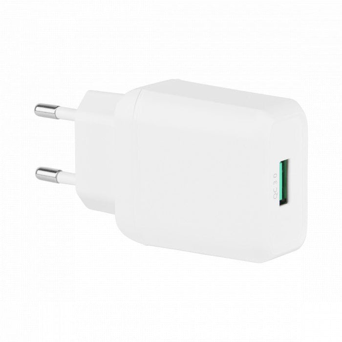 Quick Charge oplaadstekker 18W met USB-C Kabel | 2 Meter | USB Power oplader met USB-C Kabel | Samsung S21 / S20 - USB Samsung Fast Charge |Snellader Samsung S21 Ultra / Plus / S20 Ultra / Plus / FE / A72 / A52 / A51 Lader |Samsung Adapter