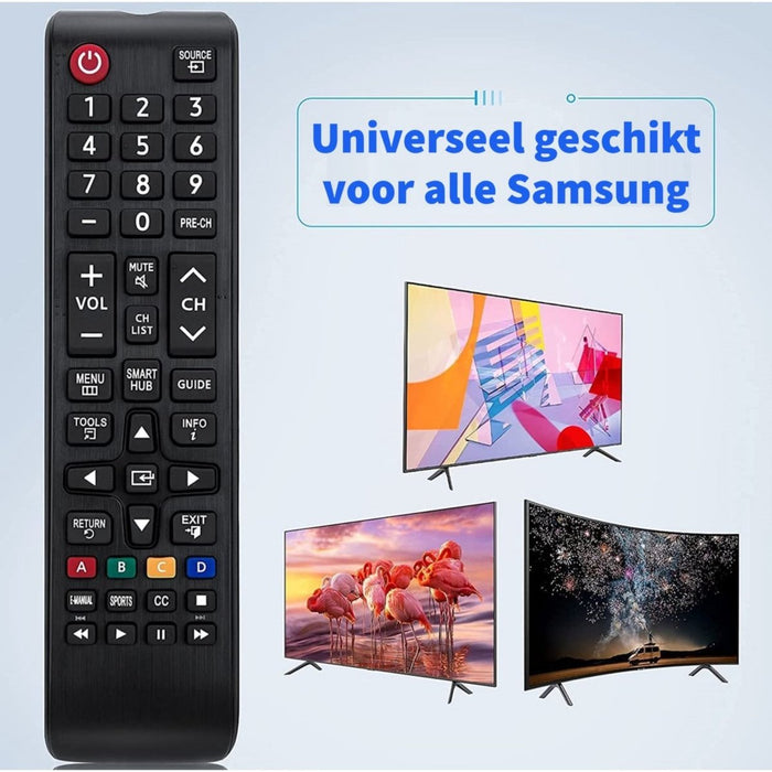 Samsung Afstandsbediening - Universeel - koppelen zonder codes - voor TV - Smart TV - Monitor - Smart Monitor