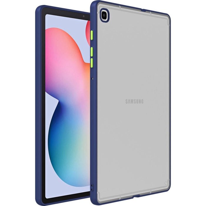 Samsung Galaxy Tab A8 (2021/2022) Tablet Hoes - Phreeze Back Cover Tablet Case - Blauw - Transparant - Tablet Hoezen - Phreeze