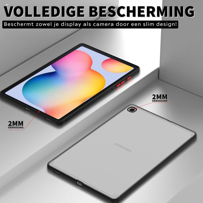 Samsung Galaxy Tab A8 (2021/2022) Tablet Hoes - Phreeze Back Cover Tablet Case - Blauw - Transparant - Tablet Hoezen - Phreeze
