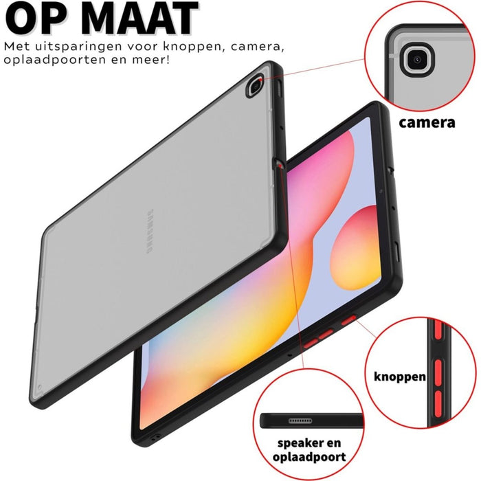 Samsung Galaxy Tab A8 (2021/2022) Tablet Hoes - Phreeze Back Cover Tablet Case - Groen - Transparant - Tablet Hoezen - Phreeze