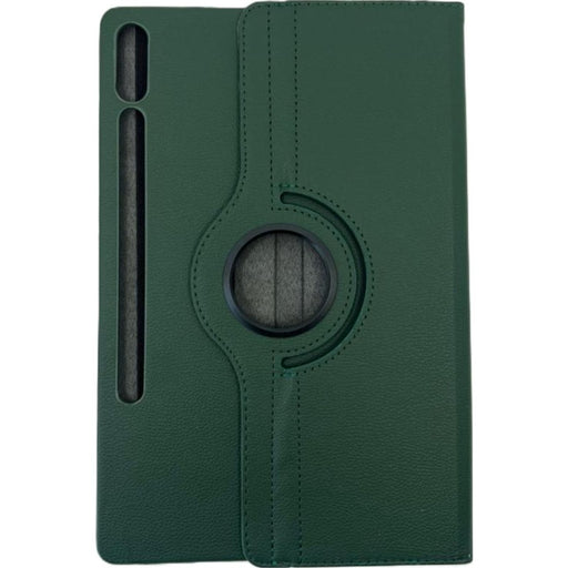 Samsung Galaxy Tab S9 Plus Hoesje - Draaibaar - 12.4 inch Case - Samsung Tab S9 Hoes Hardcover Bookcase Met Uitsparing S Pen - Donker Groen - Tablet Hoezen - Phreeze