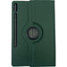 Samsung Galaxy Tab S9 Plus Hoesje - Draaibaar - 12.4 inch Case - Samsung Tab S9 Hoes Hardcover Bookcase Met Uitsparing S Pen - Donker Groen - Tablet Hoezen - Phreeze