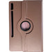 Samsung Galaxy Tab S9 Plus Hoesje - Draaibaar - 12.4 inch Case - Samsung Tab S9 Hoes Hardcover Bookcase Met Uitsparing S Pen - Rose Goud - Tablet Hoezen - Phreeze