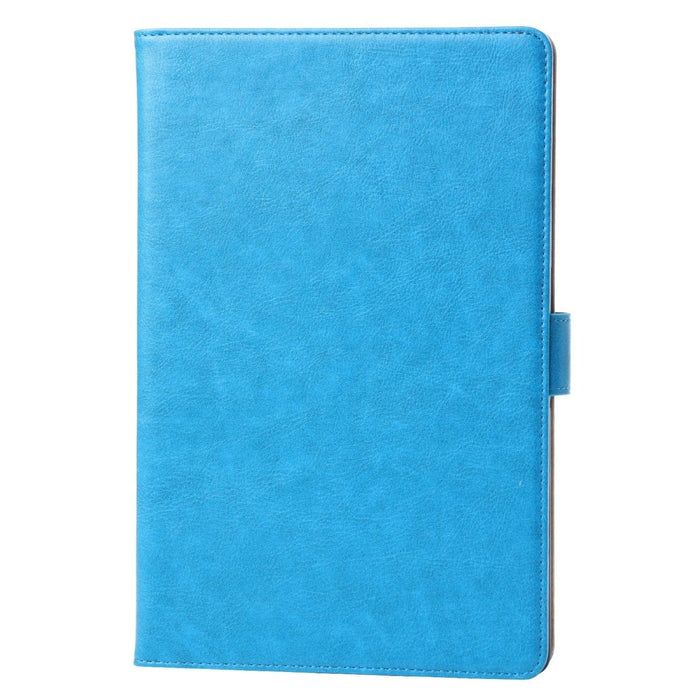 Samsung Tab A7 Hoesje - Vegan Leer - Book Case Samsung Tab A7 (2020) - Samsung Tab A7 Hoes - Cover voor de Samsung Galaxy Tablet A7 2020 - 10.4 inch - Blauw