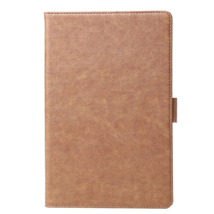 Samsung Tab A7 Hoesje - Vegan Leer - Book Case Samsung Tab A7 (2020) - Samsung Tab A7 Hoes - Cover voor de Samsung Galaxy Tablet A7 2020 - 10.4 inch - Bruin