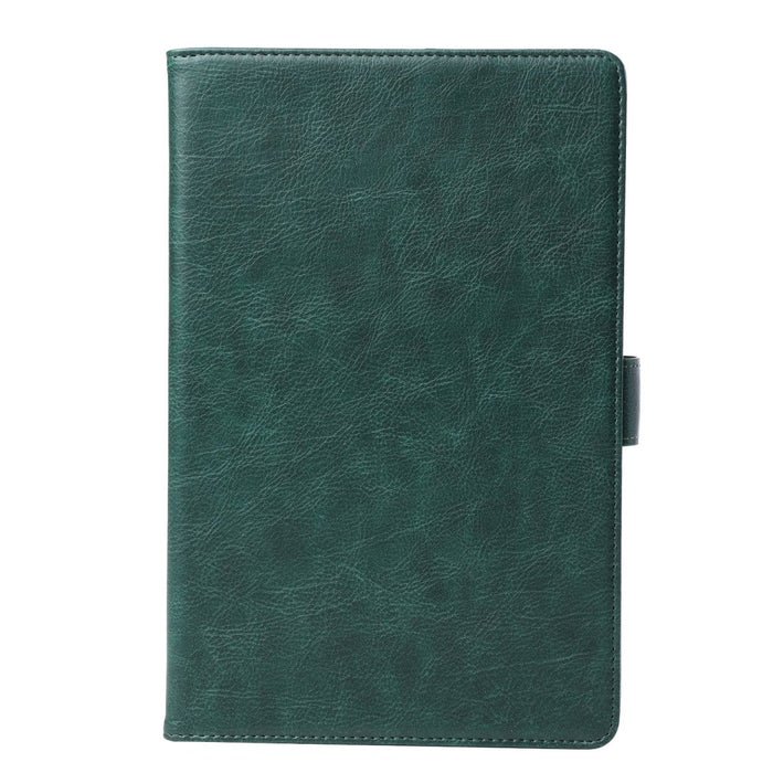 Samsung Tab A7 Hoesje - Vegan Leer - Book Case Samsung Tab A7 (2020) - Samsung Tab A7 Hoes - Cover voor de Samsung Galaxy Tablet A7 2020 - 10.4 inch - Groen