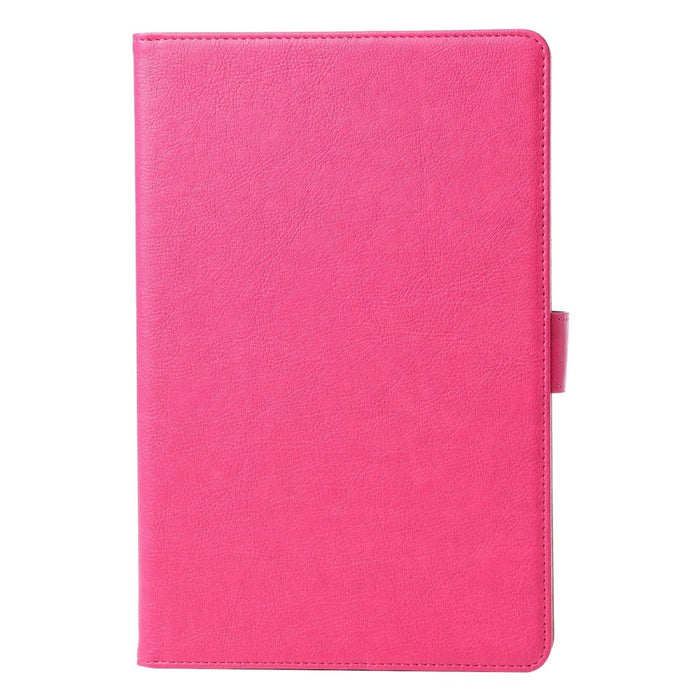 Samsung Tab A7 Hoesje - Vegan Leer - Book Case Samsung Tab A7 (2020) - Samsung Tab A7 Hoes - Cover voor de Samsung Galaxy Tablet A7 2020 - 10.4 inch - Roze