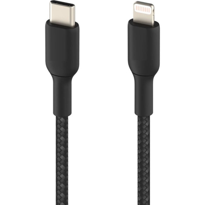 Snellader iPhone met Gevlochten Lightning Kabel - 3 Meter - USB-C - 45W - Super Fast Charge