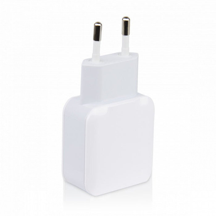 Snellader met Dubbele USB Poort met 2x iPhone Kabel 2 Meter voor iPhone, iPad en meer