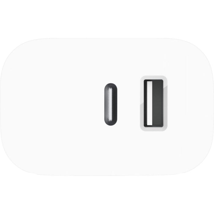 Snellader USB-C & USB-A met USB-C to Apple Lightning Kabel 2 Meter - Oplaadstekker + iPhone Kabel - Adapter USB-C & USB-A Snellader (iPhone 12 & 13) - MagSafe Oplader - Samsung Lader - Android - Oplader Telefoon