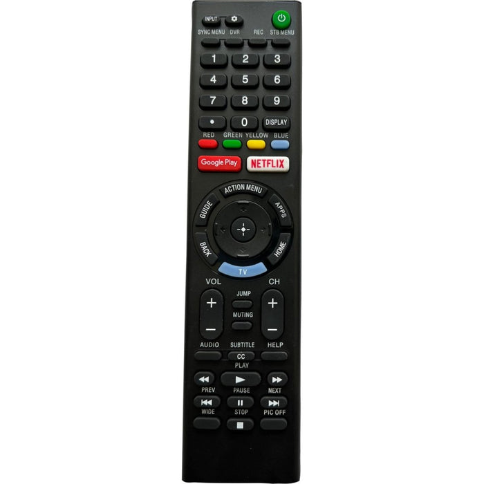 Sony Afstandsbediening - 2 Stuks - Universeel - Werkt met alle Sony TV - LCD - HD - 4K - 8K - Smart TV - Remote Control