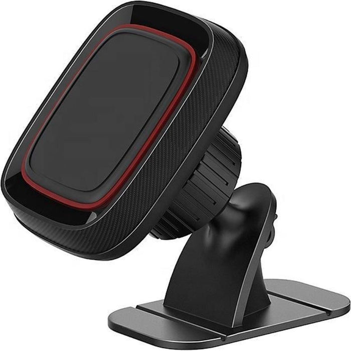 Telefoon Houder Auto - Plakmontage - Magneet - Zwart - Geschikt voor iPhone / Samsung / Universeel | Telefoonhouders Auto |Telefoonstandaaard | Houder Telefoon Auto | Houder Gsm Auto