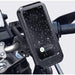 Telefoonhouder Fiets Waterdicht - Verstelbaar - Universeel - 360 Draaibaar - Fiets Accessoires - Zwart - Telefoonhouders - Phreeze