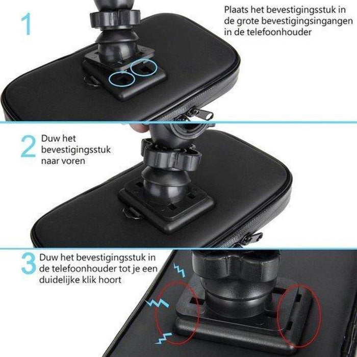 Telefoonhouder voor motor fietsen en scooters - Universele Houder voor mobiele telefoons, anti-shake en stabiele houder klem met 360 ° rotatie voor iPhone Samsung SmartPhone GPS van 3,5 tot 6.7 inch Telefoonhouder voor motor fietsen en scooters - Universele Houder voor mobiele telefoons, anti-shake en stabiele houder klem met 360 ° rotatie voor iPhone Samsung SmartPhone GPS van 3,5 tot 6.7 inch